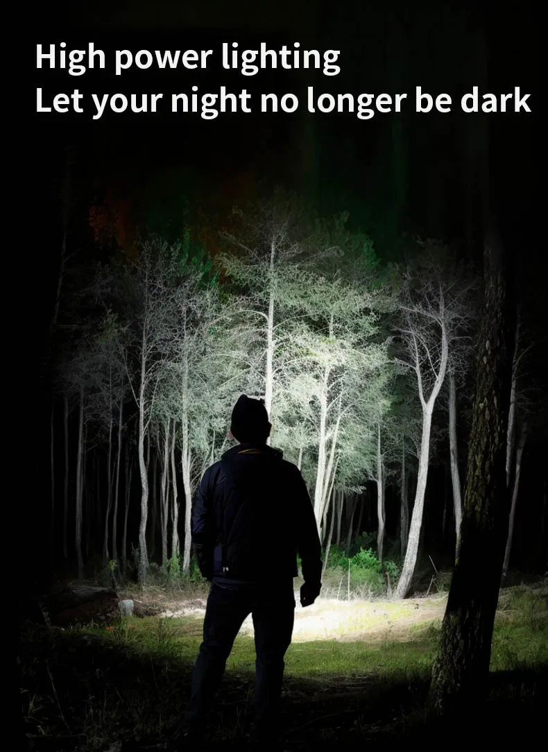 GlowEar™ Inductive Headlamp 🔦✨ Hands-Free Smart Lighting