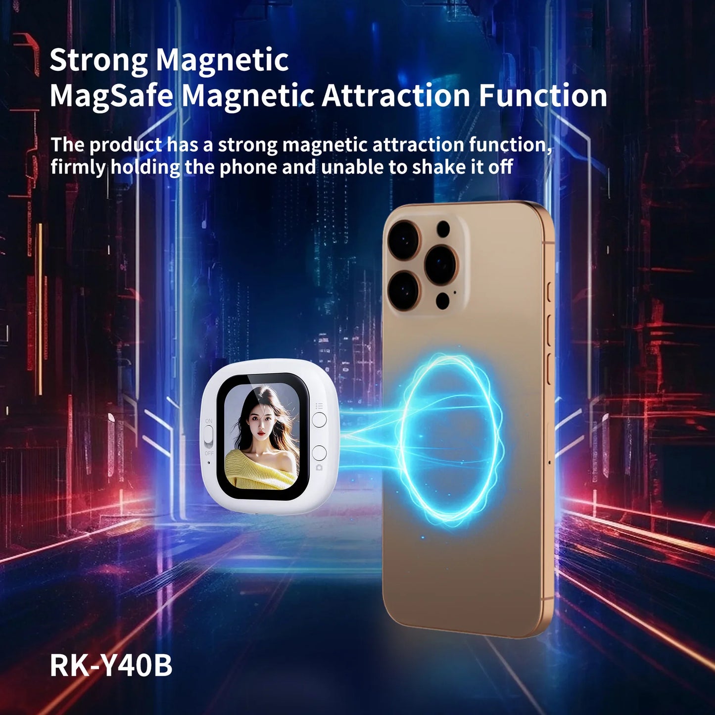 MagSafe Magnetic Selfie Screen for iPhone